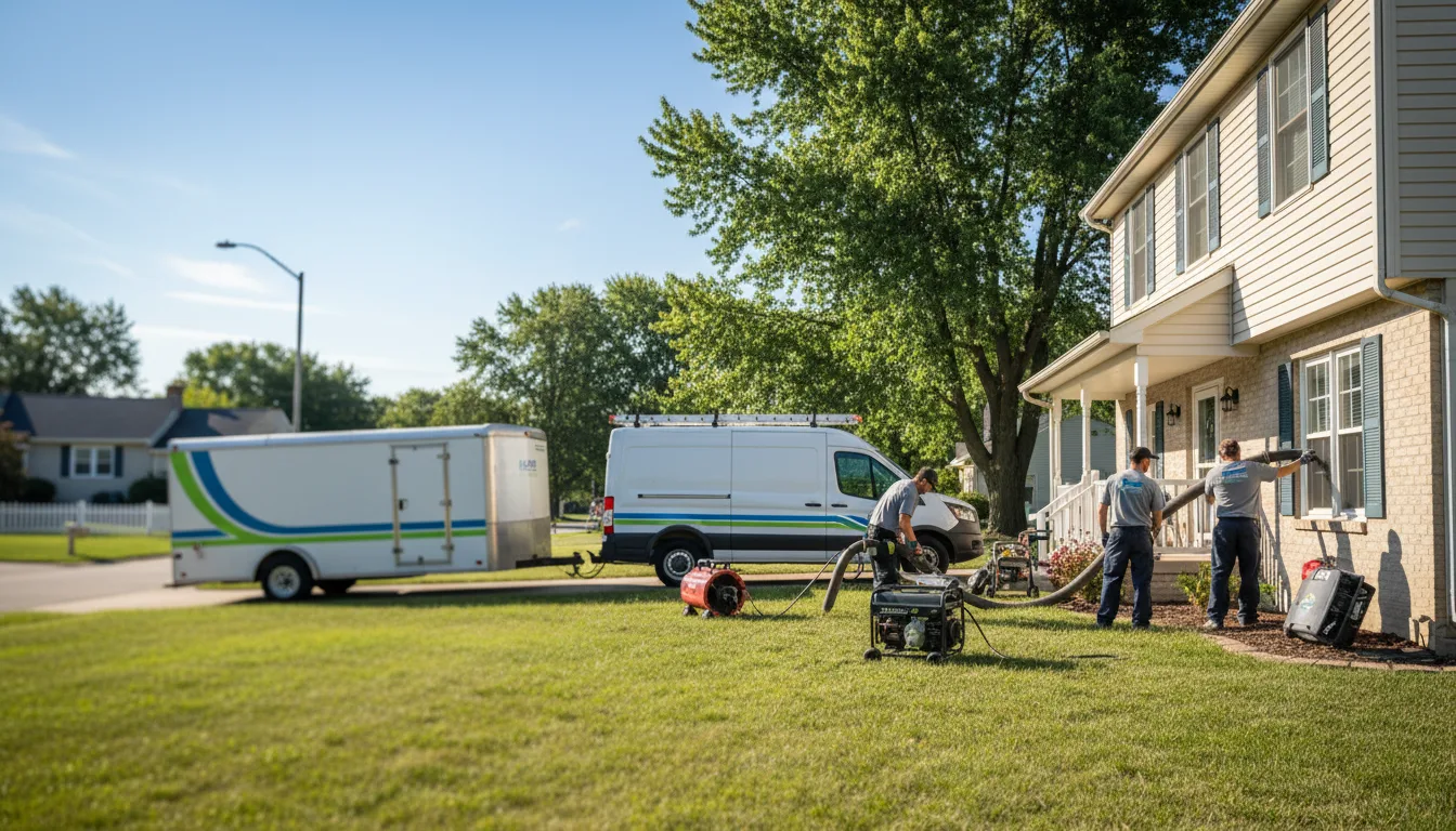 Flooded Basement Restoration And Cleanup With Repair in Galva, IA near me